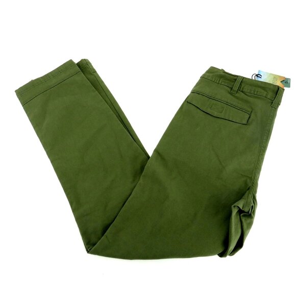 Ocean Coast Olive Green Men's Casual Straight-Leg Pants Size 28 NWT $49.50 - Picture 1 of 5